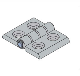 尼龍合頁3D模型 尼龍合頁3D模型